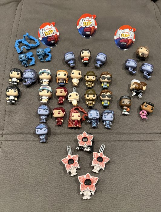 Фігурки дивні дива кіндер, stranger things kinder