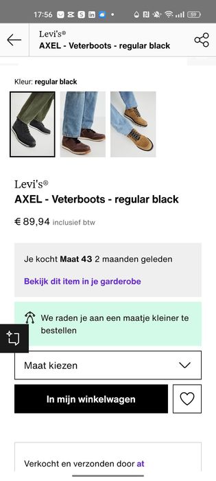 Тимберленды Levi's