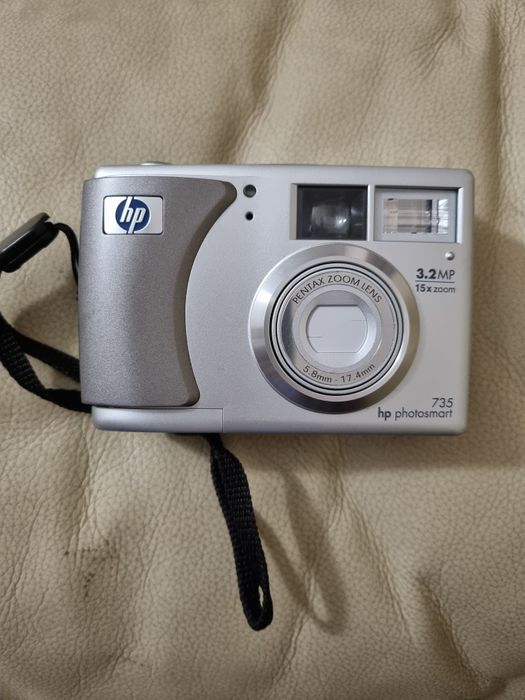 Máquina Digital Hp Photosmart e bolsa