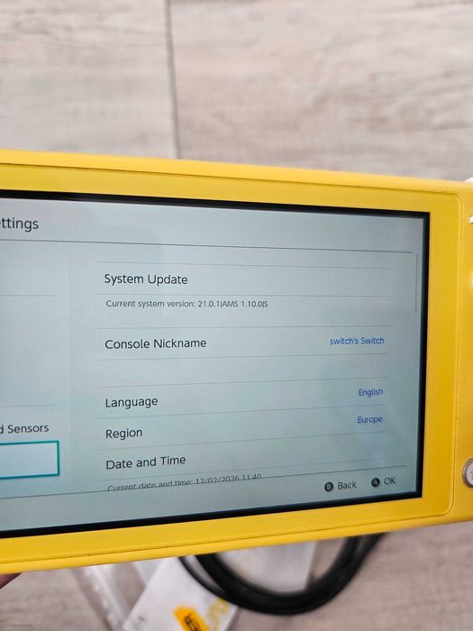 Nintendo switch lite cfw atmosphere zolta 200gb