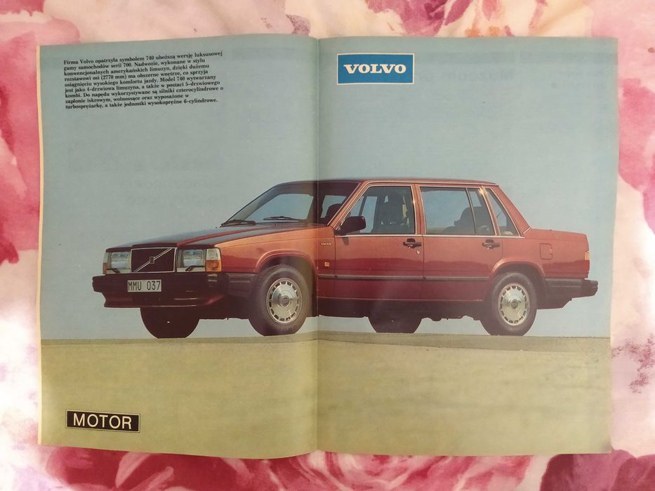 Volvo 740 - plakat, poster