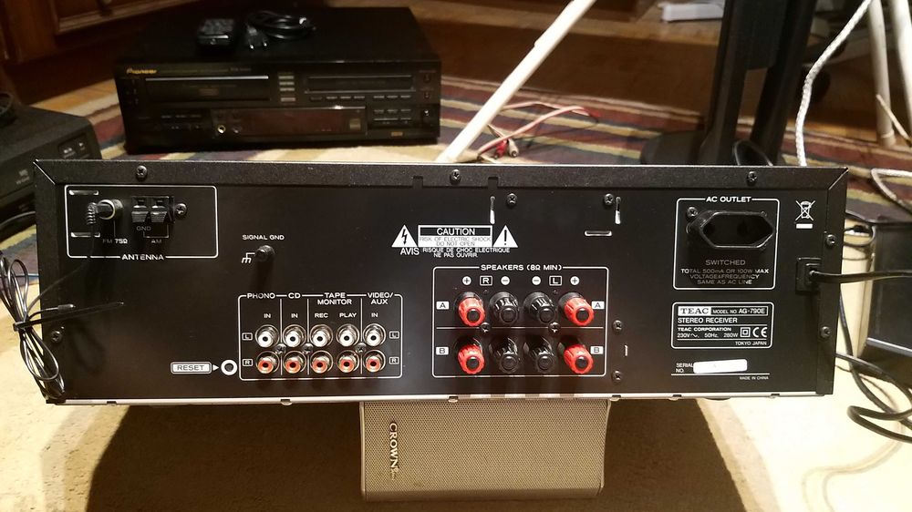 amplificador teac AG 790 ur