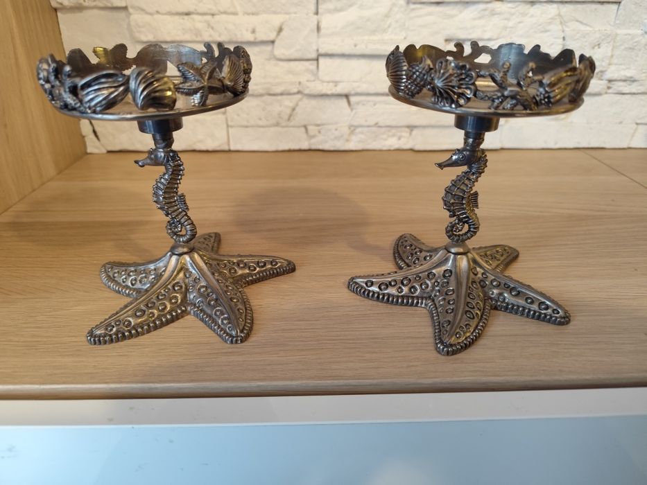 Świeczki vintage , sztuk dwie