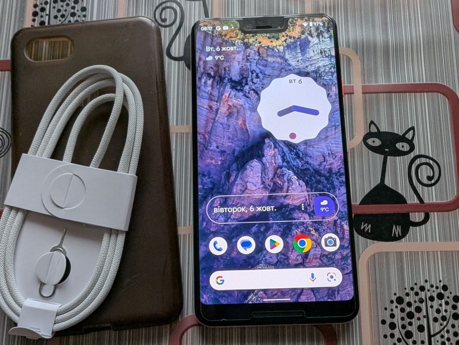 Супер Стан Google Pixel 3XL Not Pink 4-64Gb/Neverlock/2-Sim/95% АКБ/NFC/Без Вигорання/Без Дефектів