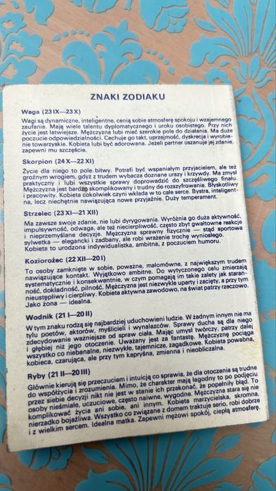 Kalendarz kieszonkowy 1993 terminarz informator oryginał PRL
