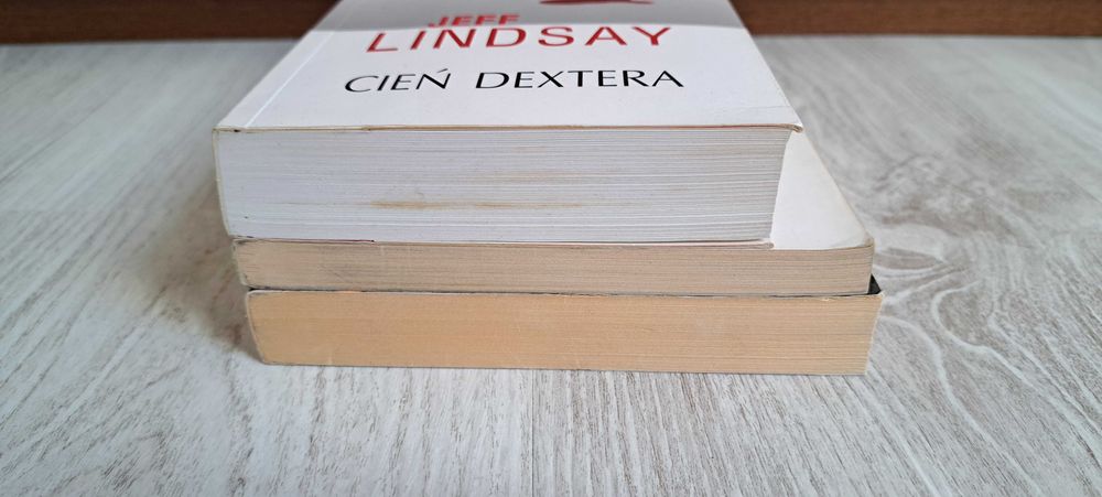 3x Jeff Lindsay Demony dobrego Dextera + Delicje z Dextera + Cień Dextera
