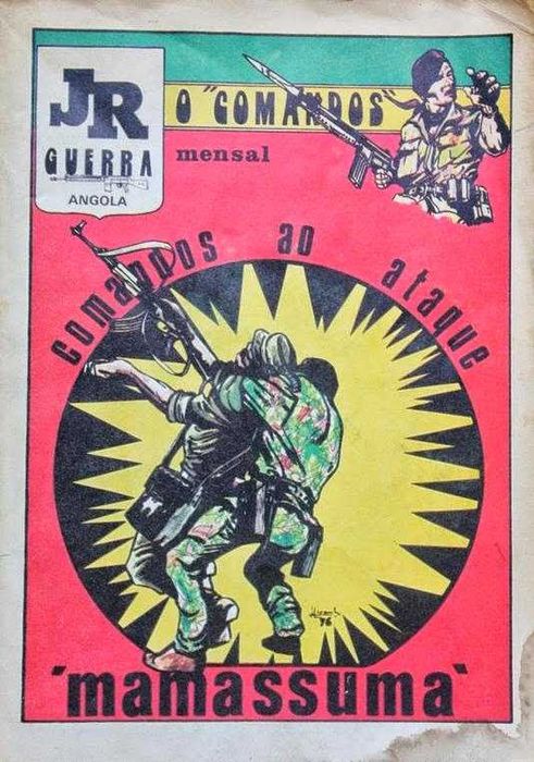 Guerra do Ultramar - MAMASSUMA - Comandos ao Ataque - Lisboa 1977