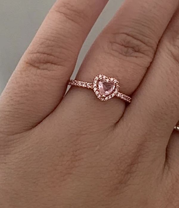 Anel Pandora Rosa gold