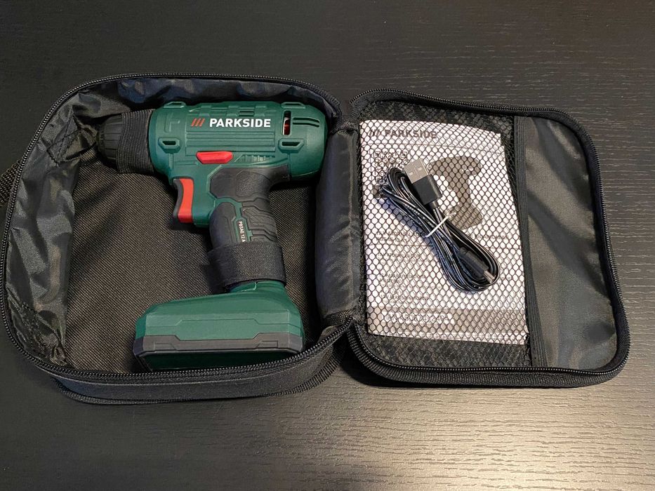 Aparafusadora Recarregável Via USB Parkside