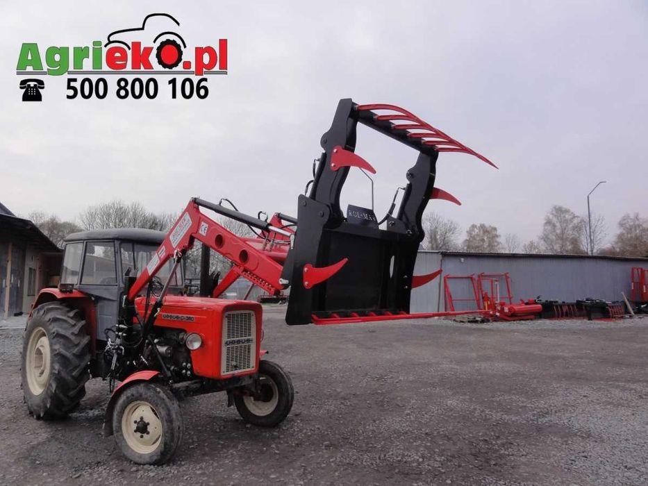 ładowacz czołowy TUR do c330 | c360 | MF | ZETOR udźwig 900kg + montaż