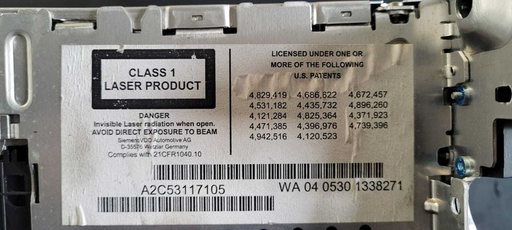 Radio czytnik nawigacji CCC Navi BMW 5 E60 E61 E63 E64