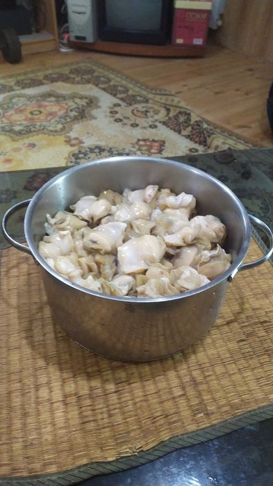 Рапаны: крупный , отборный,свеже-чищенные(замороженные)