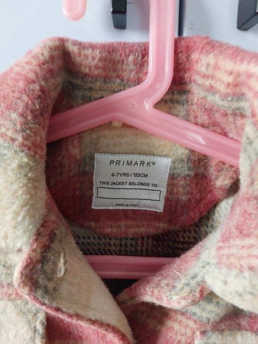 Пальто-сорочка на дівчинку 122 см