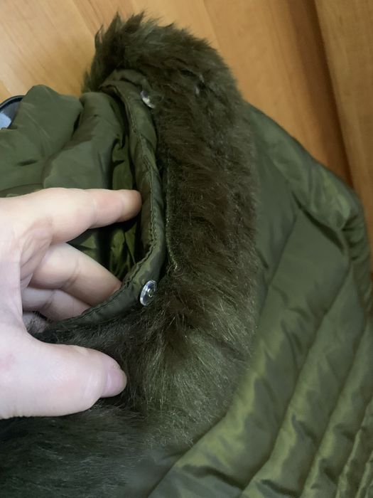 Зимова подовжена куртка/ пальто  50-52