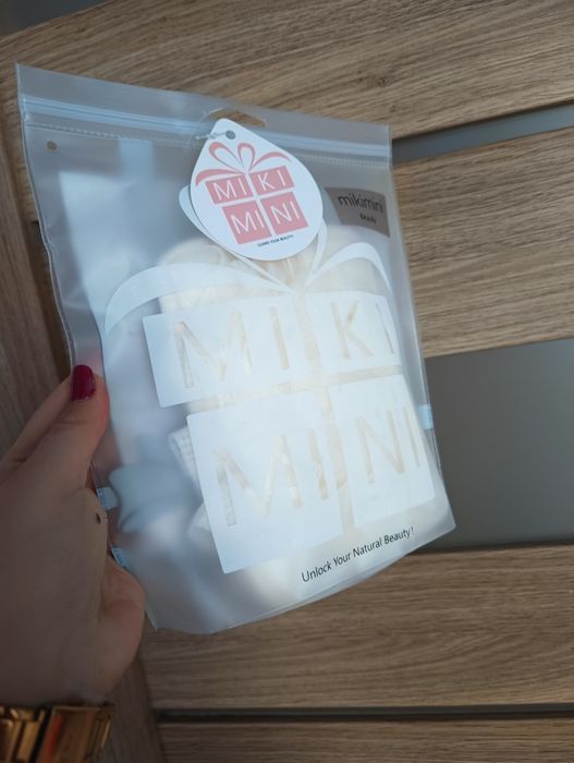 Rękawice do kąpieli mikimini gąbki