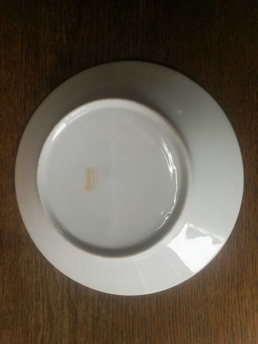 Tułowice. Pamiątkowy porcelanowy talerz St. Annaberg (Góra Św. Anny)