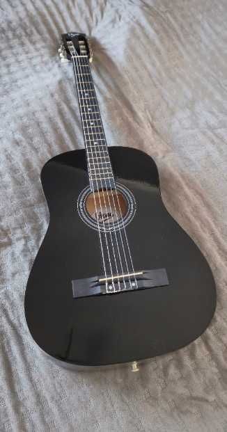 NOWA GITARA Klasyczna 4/4 Do Nauki CAŁY ZESTAW Do Nauki