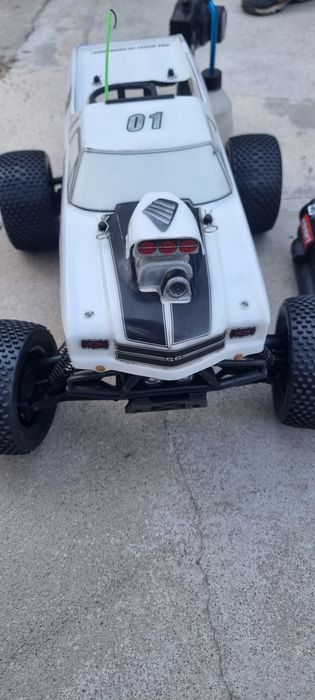 Hpi savage x  4.6 com rotostarter