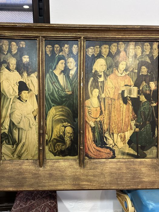 Quadro antigo Paineis sao vincente