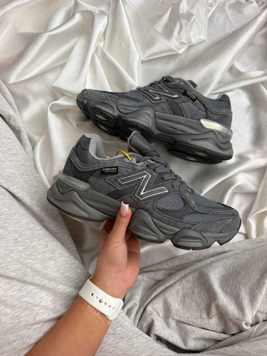 New Balance 9060 All Grey CorDura / Нью Беленс 9060 Кордура серые влагозащита 38 39 40 41 42 43