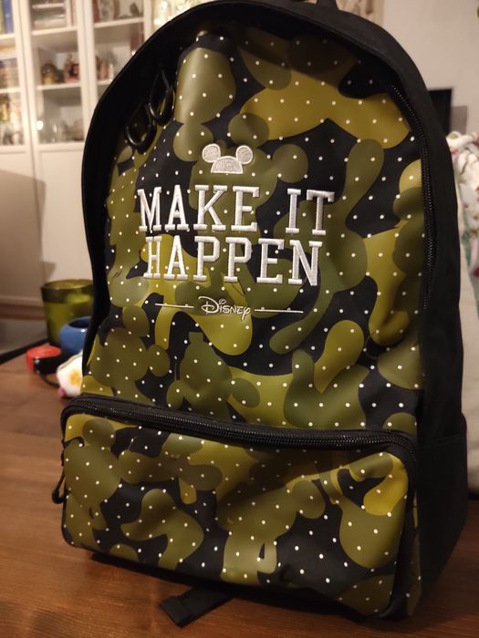 Plecak zielono czarny Myszka Miki  Disney CROPP