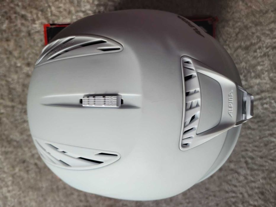 Kask narciarski Alpina Grand Lavalan White Prosecco Matt  L 57-61cm