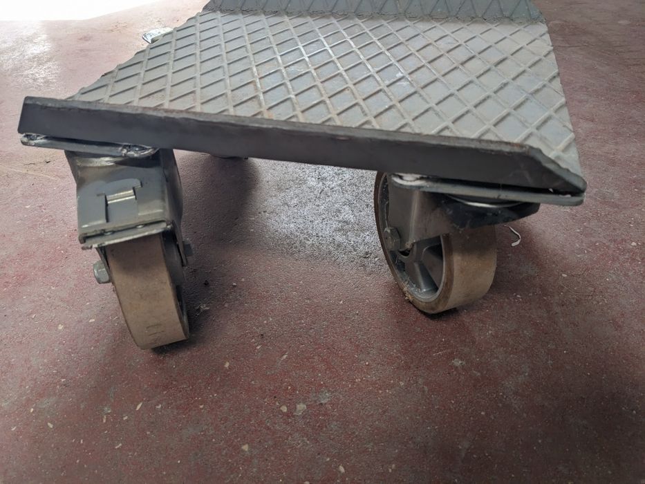 base rodada para grandes cargas