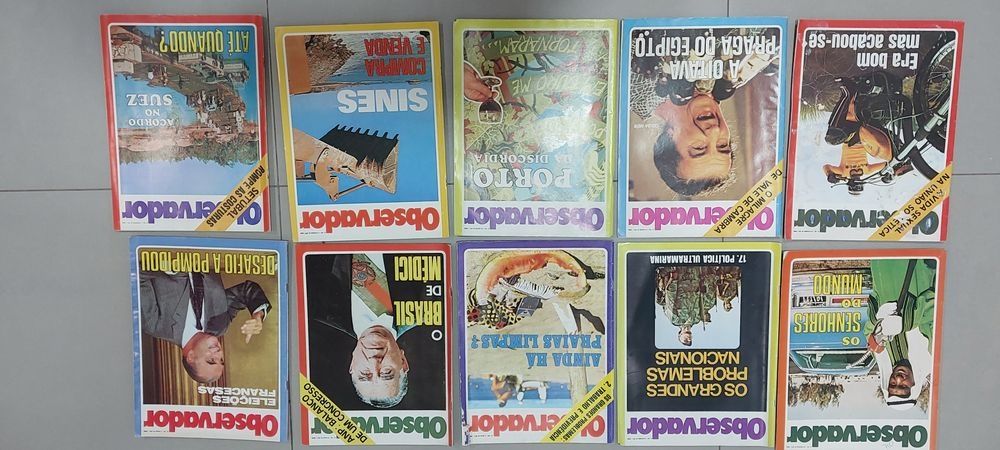 Revistas Observador (anos 60 e 70)