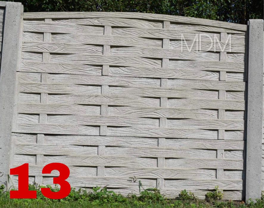 MDM OGRODZENIA betonowe producent Olszyny podmurówka łącznik