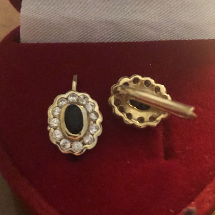 Cudne zlote kolczyki 585