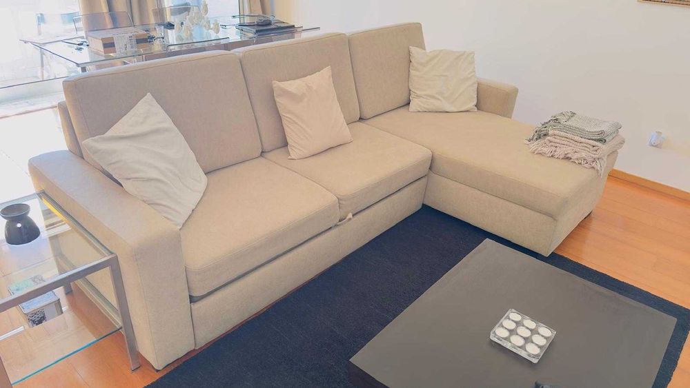 Chaise Longue Sofá cama como novo