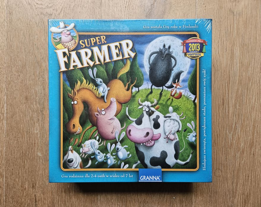 Gra Super Farmer de lux NOWA, wyd. GRANNA