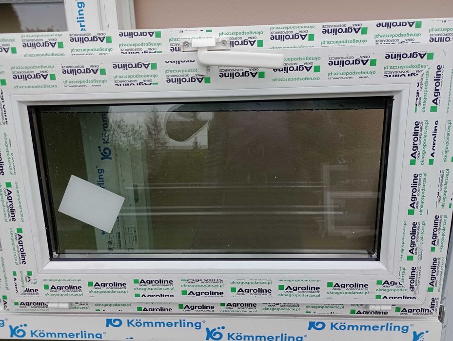 okno dwuszybowe NOWE PCV szer.100 lub110xwys.50 techniczne i inne rozmiary