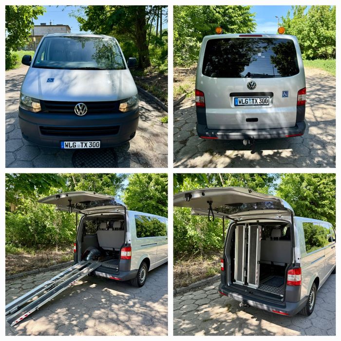 Zadbany VW Transporter 9os. Long Klima Niemcy