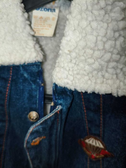 Casaco de ganga para bebe