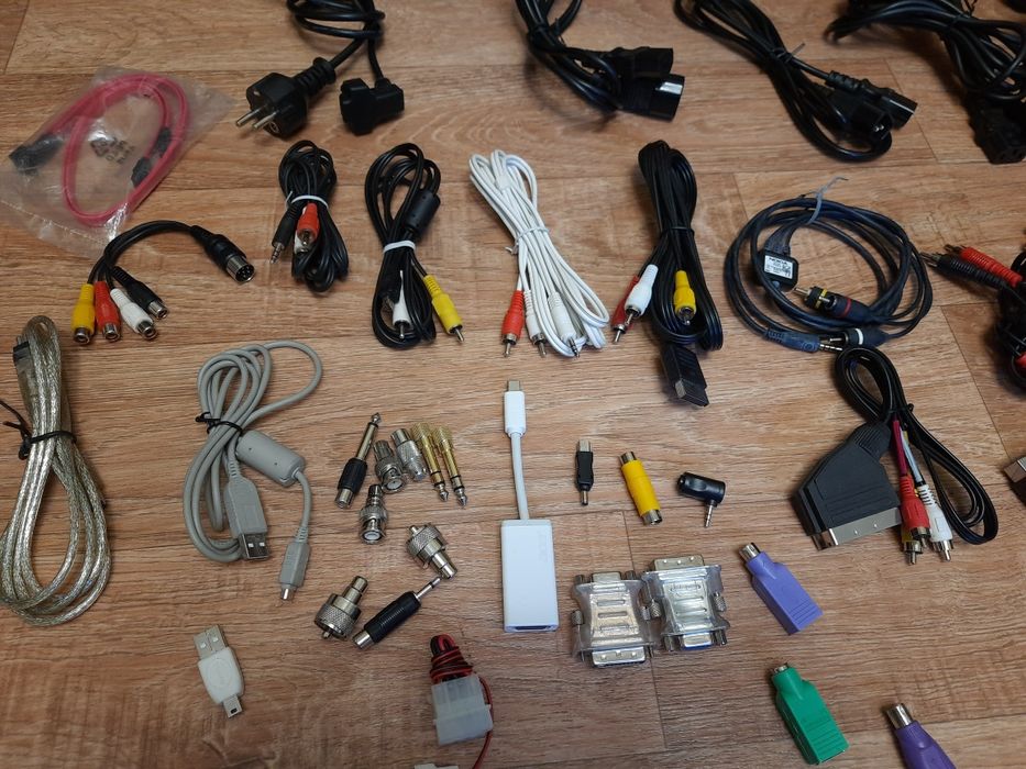 кабель переходники камера телевизор пк ноутбук тройник телефон