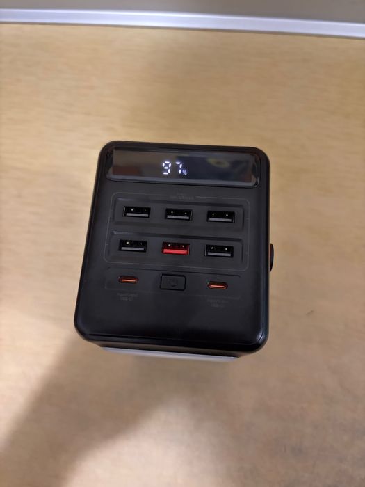 Останній Повербанк Hoco DB03 Max 65W 100000 mAh потужний павербанк для роутера ноута