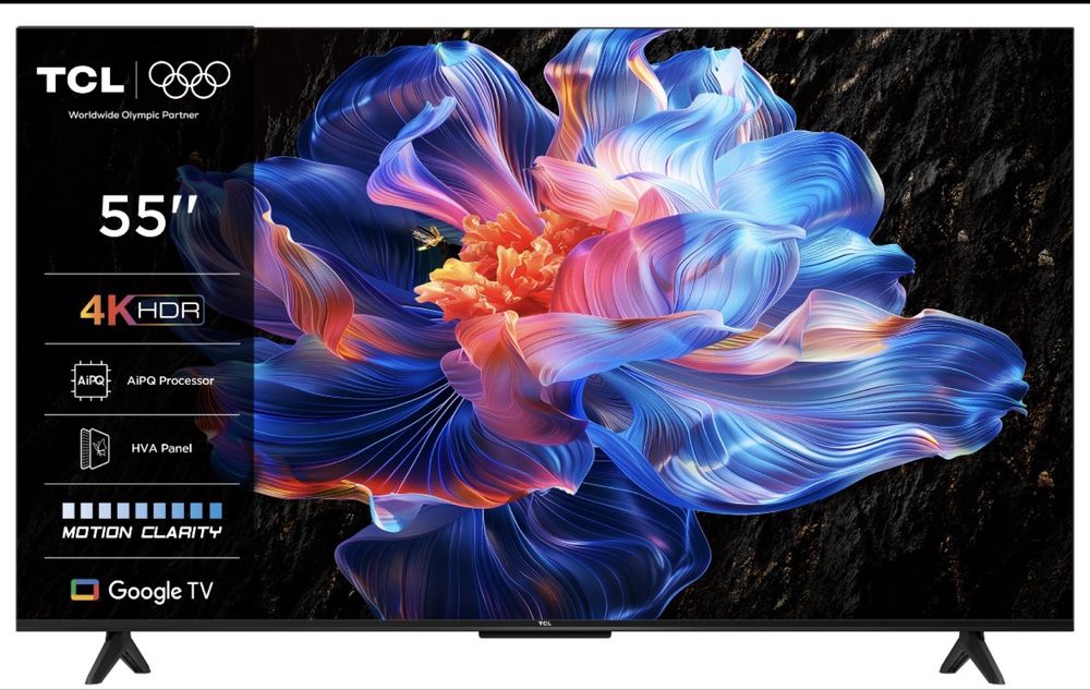 Telewizor TCL 55V6C 55" LED 4K UHD Google TV Dolby Atmos HDMI 2.1