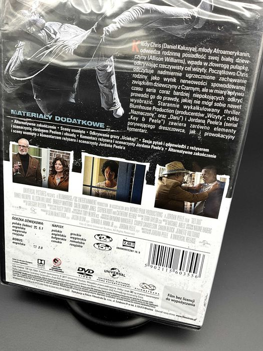 Uciekaj! (Get Out) DVD, nowa w folii