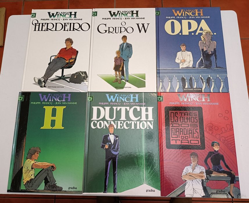 17 Livros A4 Largo Winch