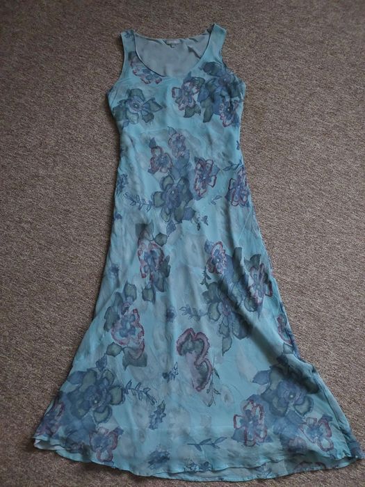 Шовк! Неймовірна сукня, сарафан з натурального шовку Per Una