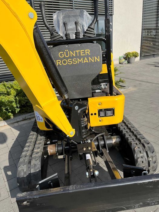 Günter Grossmann GG800NX minikoparka rozsuwane gąsienice i ruchome ram