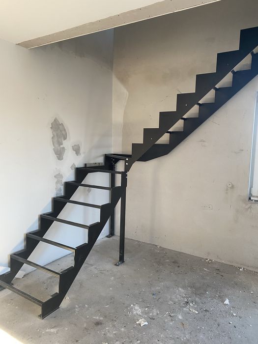 Ogrodzenie panelowe betonowe balustrada schody stalowe