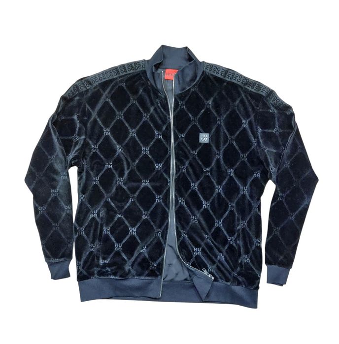 Hugo Boss nowa bluza męska rozpinana welurowa r. L duża