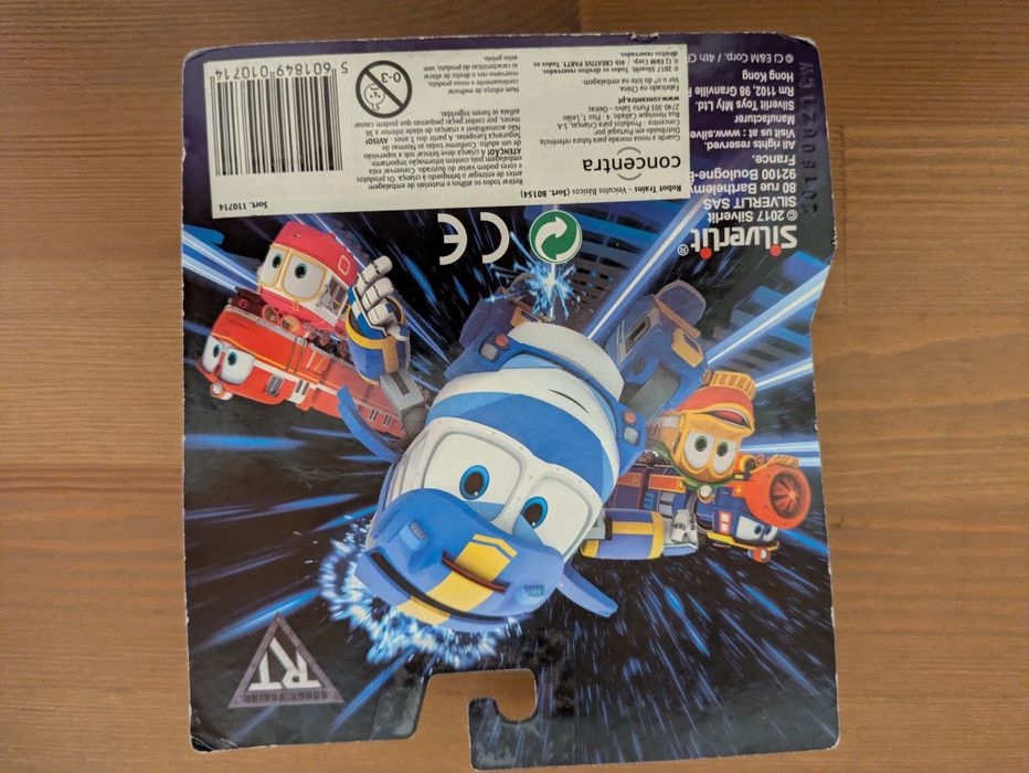 NOVOS e SELADOS - Figuras Robot Trains (5U)