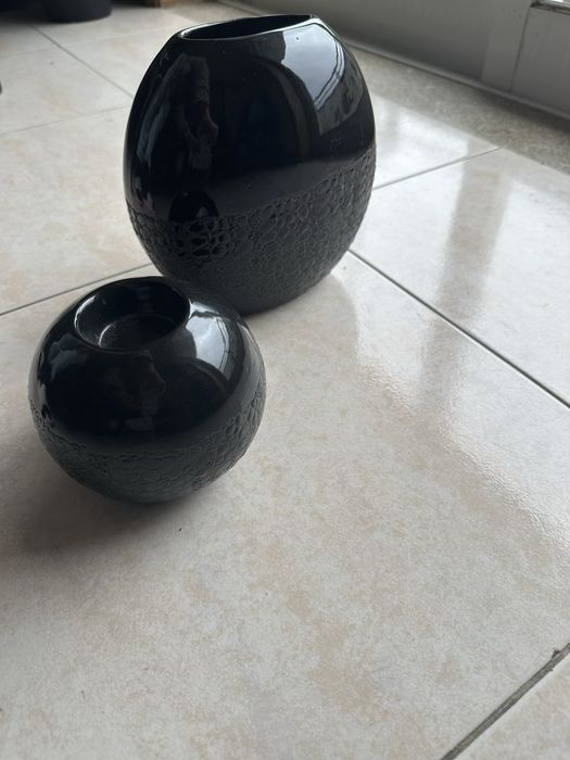 Jarra e porta vela