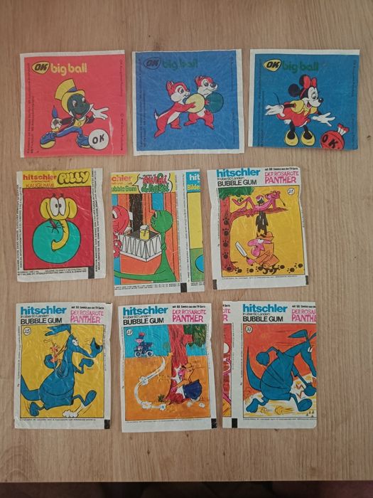 Obrazki z gum pilly fix foxi ok big ball hitschler pink panther