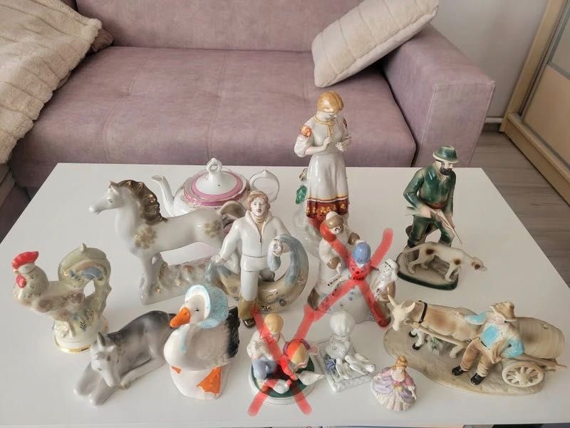 Figurki porcelanowe kolekcja
