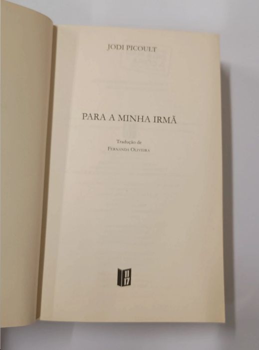 Para a minha irmã, de Jodi Picoult