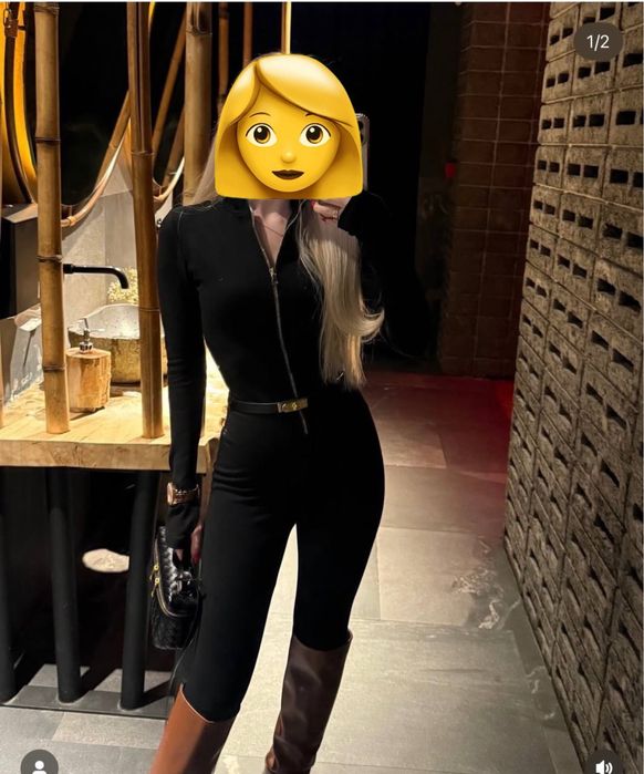 Комбінзон чорний